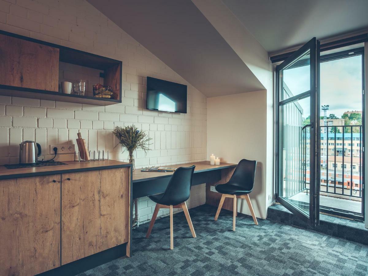 Self Check-In Hotel Railway Apartments Vilnius Exterior photo