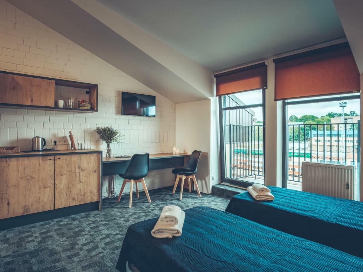 Self Check-In Hotel Railway Apartments Vilnius Exterior photo